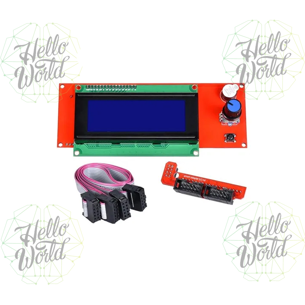 Pantalla Display LCD 2004 Reprap – Hello World