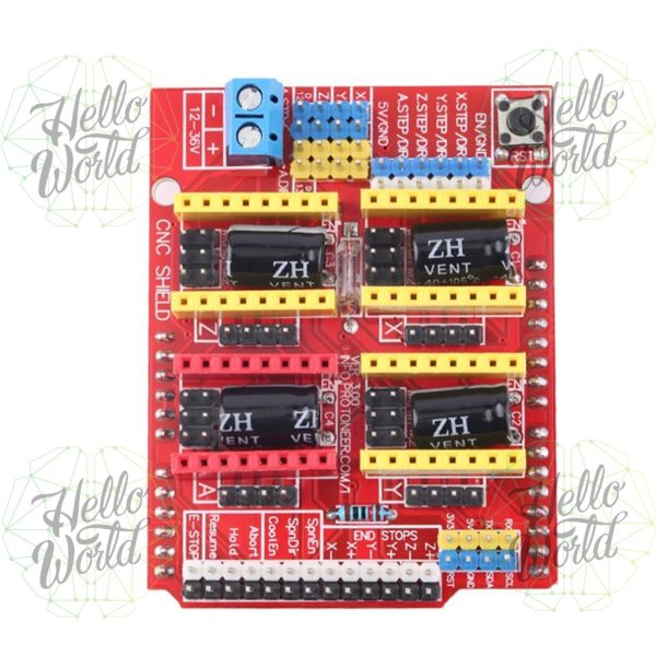 CNC Shield V3 Para Arduino Uno – Hello World Electronics