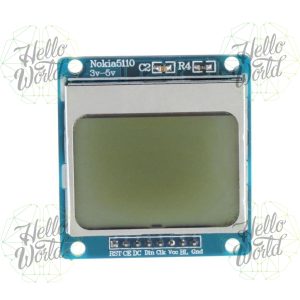 Pantalla LCD Nokia 5110 84x48 Luz De Fondo Azul