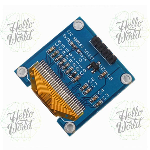 Pantalla Lcd Oled Azul 128x64 0.96" I2c IIC 4 Pines - Imagen 3