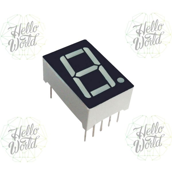 5161bs display de 7 segmentos rojo ánodo común - Imagen 2