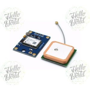 Módulo GPS Ublox NEO-6M Con EEPROM MWC/AeroQuad y Con Antena Flight Control GY-NEO6MV2