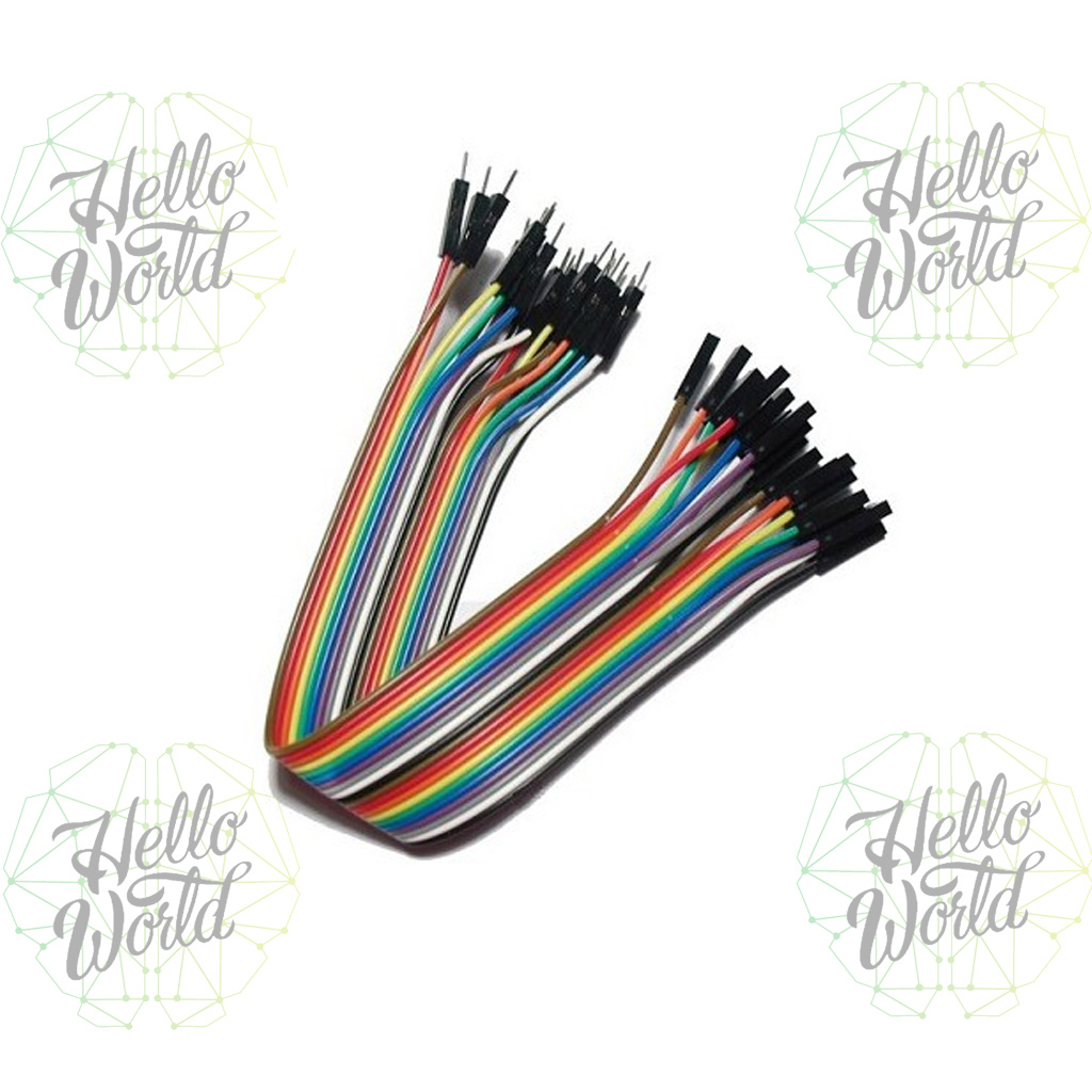 Arnés de dupont 20 cm hembra-macho - Imagen 2