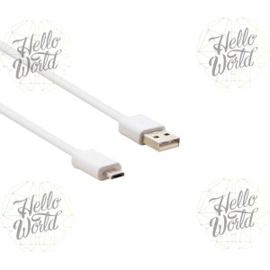 Cable USB macho a micro USB macho carga y datos 1M