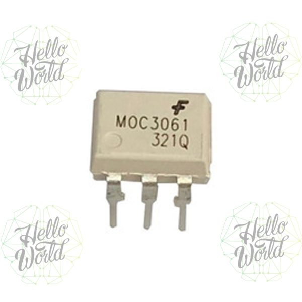 MOC 3061 optoacoplador – Hello World Electronics