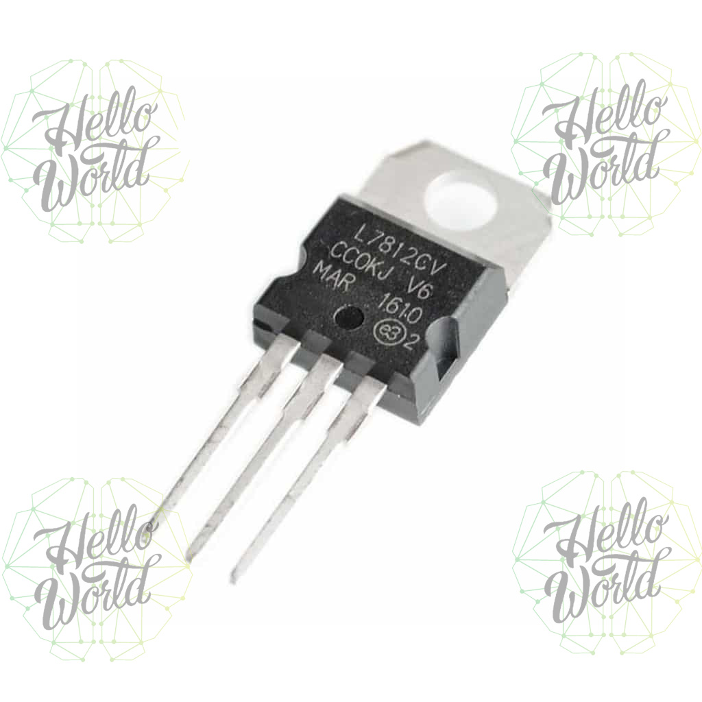 Regulador de voltaje a 12v 7812
