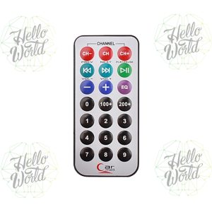 Control remoto infrarrojo