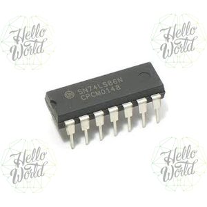 74LS86 compuerta lógica XOR