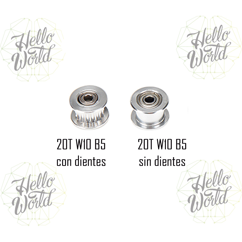Polea 20T W10 B5
