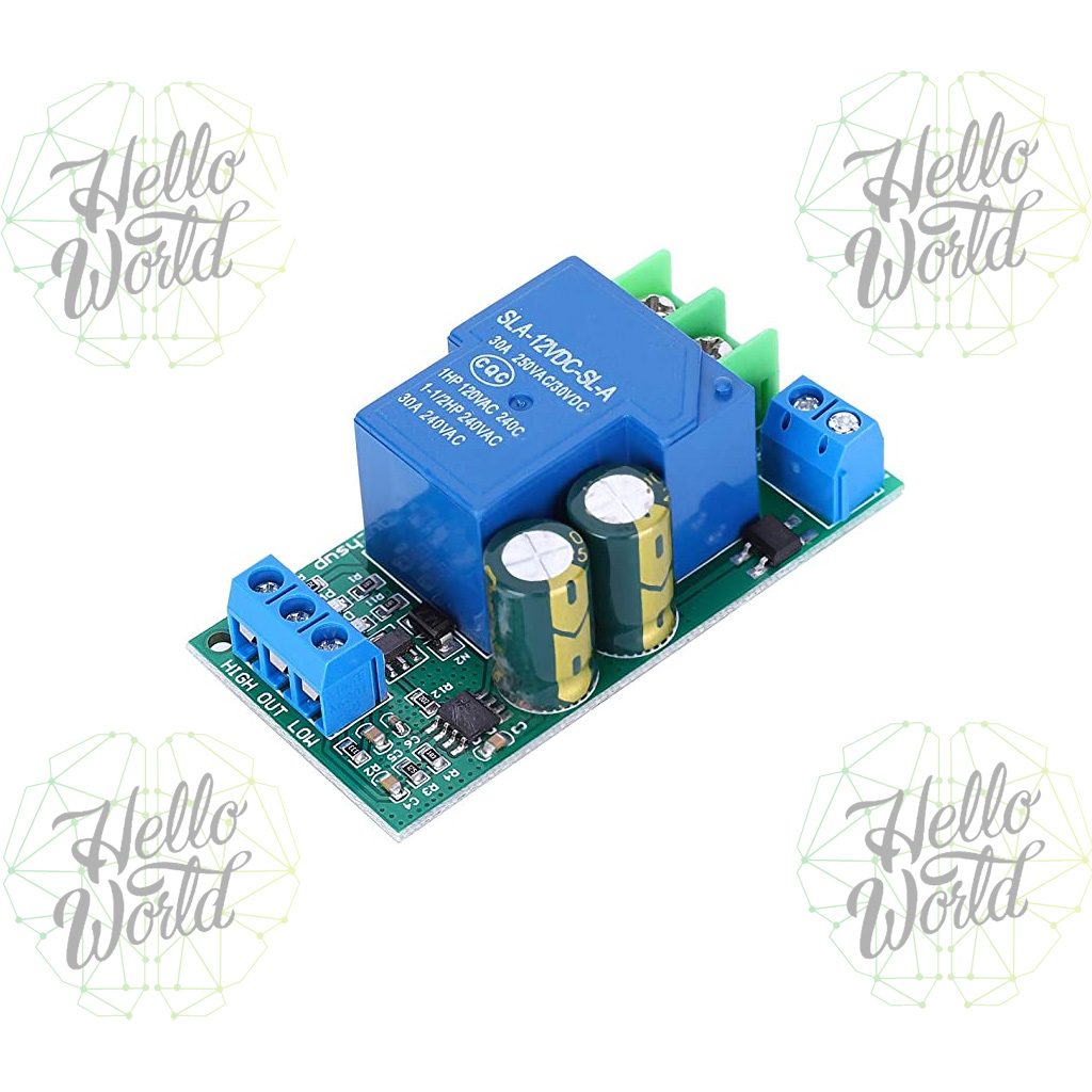 Controlador automático de nivel de agua 30A 12V