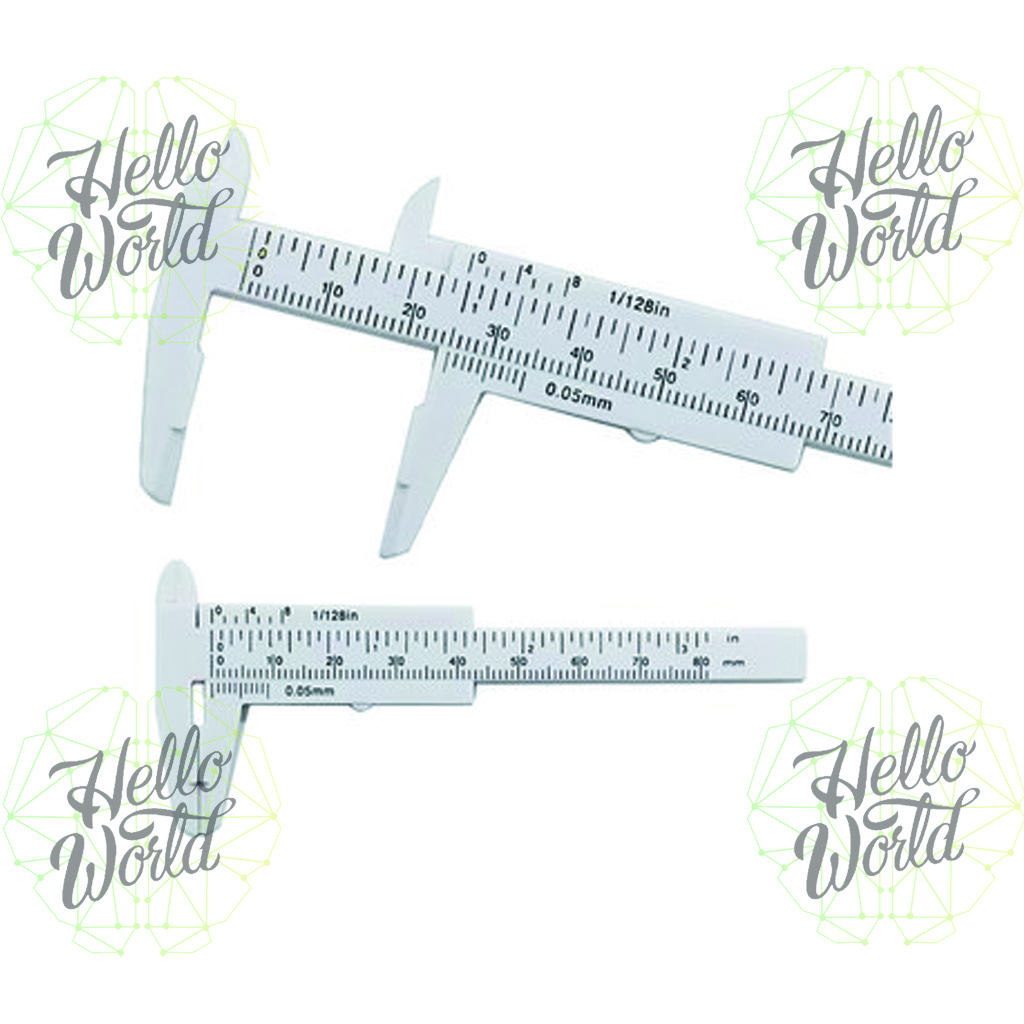 Vernier plástico 80mm