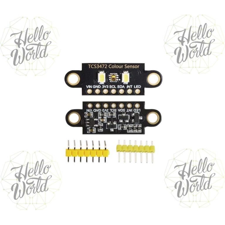 Otc O2 Sensor 3472 Sensor de color TCS3472 – Hello World Electronics