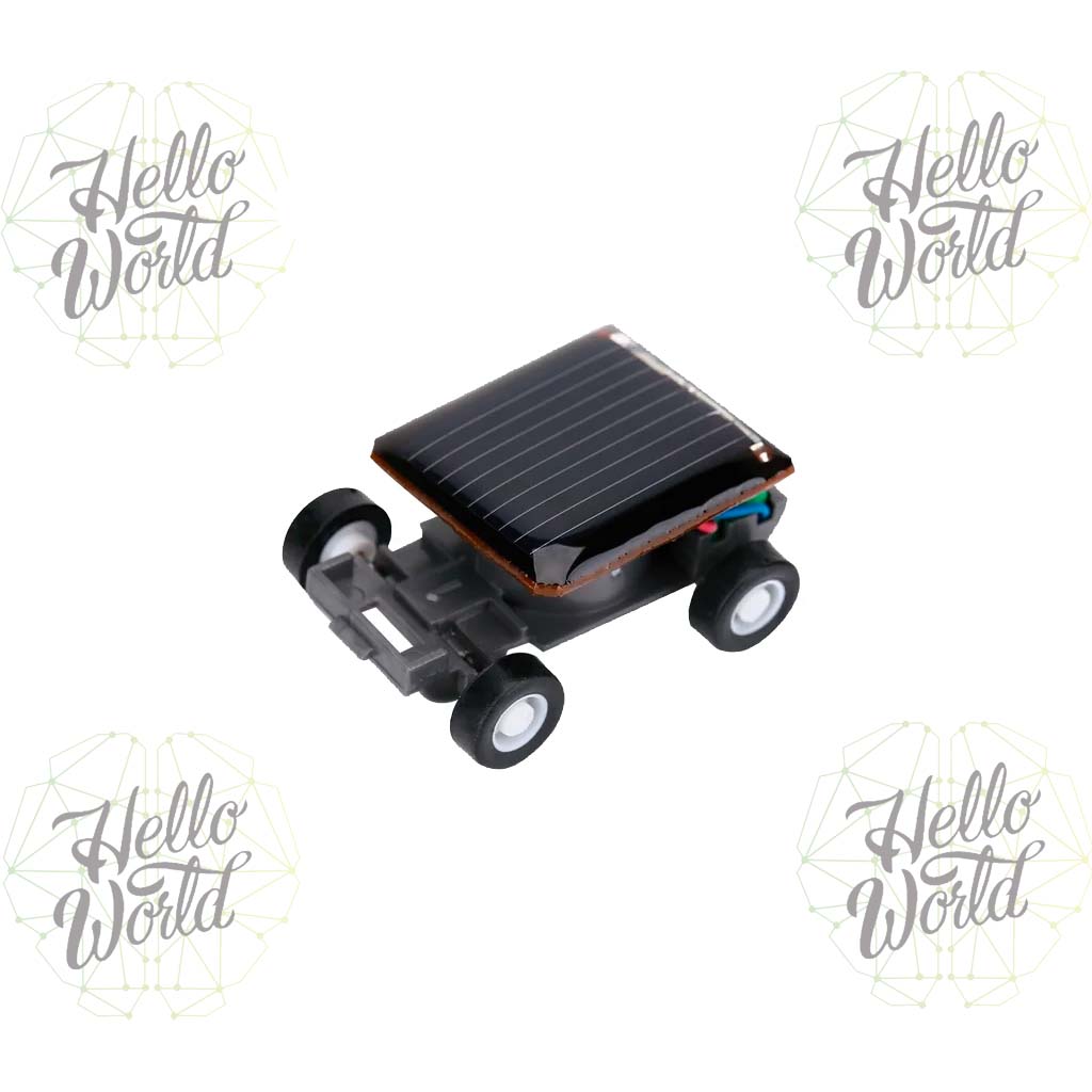 Mini coche carrito solar