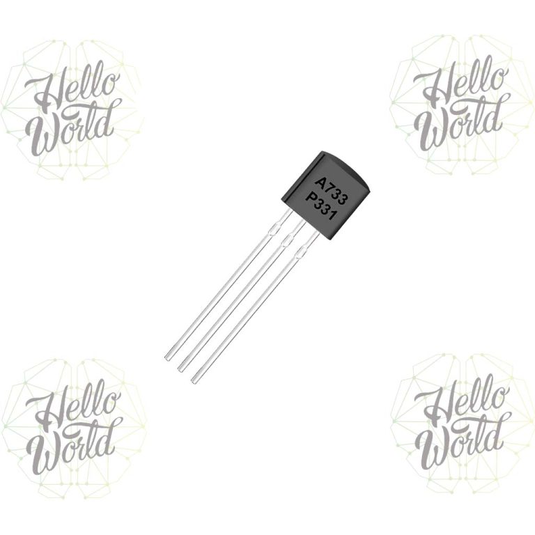 5x Transistor A733 (P331) – TO92 Gehäuse – Ideal Für Elektronik-Reparatur & Bastelprojekte