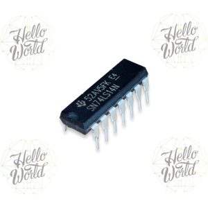 Integrado 74LS14 Compuerta Lógica Inversor Hex Schmitt-Trigger