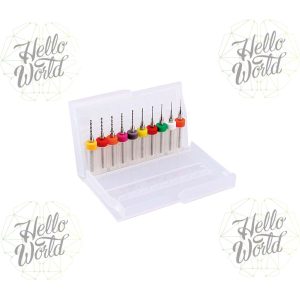 Kit de brocas perforación PCB CNC