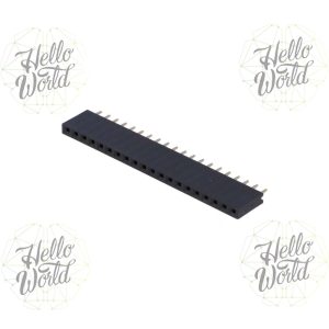 Header hembra recto 20 pin 2.54mm